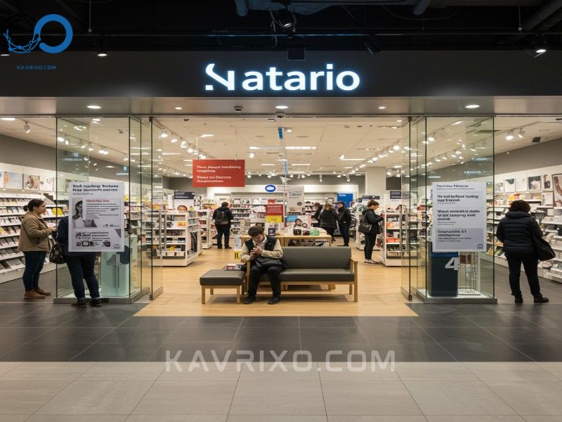 tienda-minorista-interior-con-clientes-senalizacion-de-seguridad-clara-y-un-sistema-de-seguridad-de-tienda-integrado